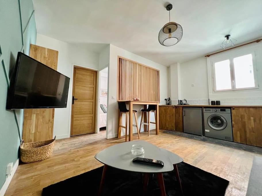 Joli Appartement A 15Min Des Champs Elysee Saint-Ouen  Exterior foto
